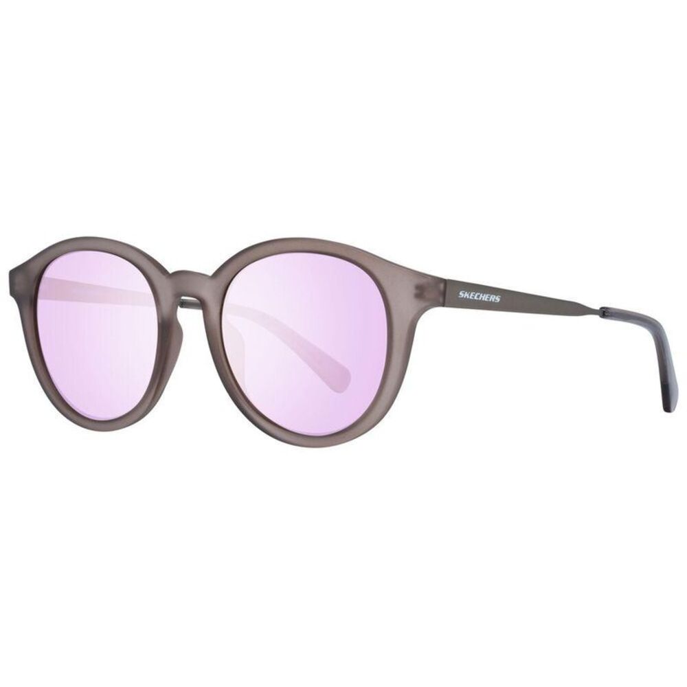SKECHERS Plastic Sunglasses with UV Protection Women Gray